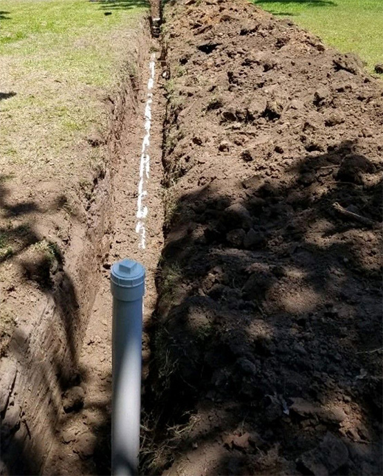 Diggers and Dumpers Sewer Line Installation